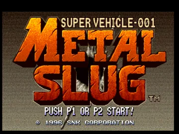 Metal Slug - Super Vehicle-001 (JP) screen shot title